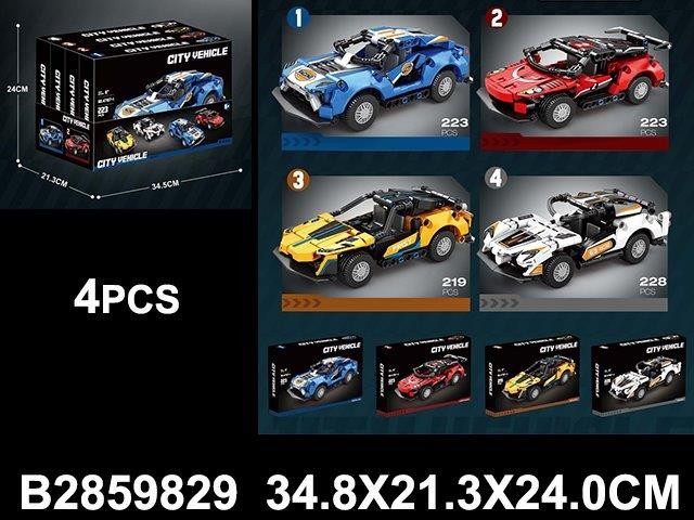 конструктор Спорт.авто (4 шт.блок) (16)